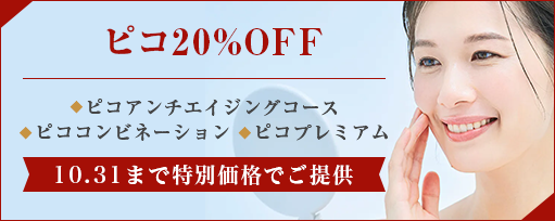 ピコ 20%OFFのサブスライド