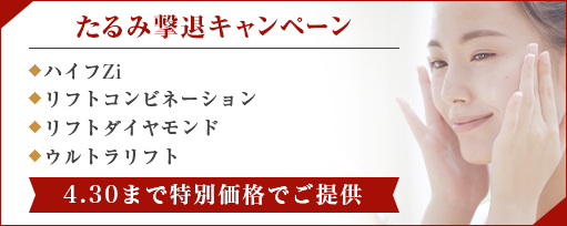 たるみ撃退キャンペーンのサブスライド